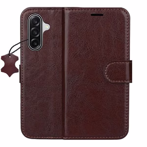 Smart Luxe leather case for Samsung Galaxy S26 brown