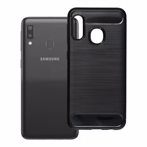 Case for Samsung A20E Carbon 2.0 black