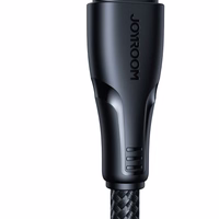 USB Laidas Joyroom "S-CL020A11" juodas "Type-C / Lightning" 120cm (iki 20W)