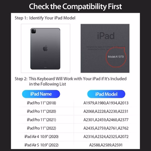 Dėklas su klaviatūra Dux Ducis DK Apple iPad Pro 11 2018/2020/2021/2022 juodas