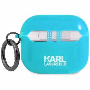 Karl Lagerfeld Choupette AirPods dėklas 3 - mėlynas