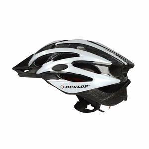 Dunlop reguliuojamas MTB dviračio šalmas, M dydis, 55–58 cm, baltas / juodas