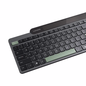 Lenovo 4Y41R69494 клавиатура домашняя/офисная Bluetooth US English чёрный, зелёный