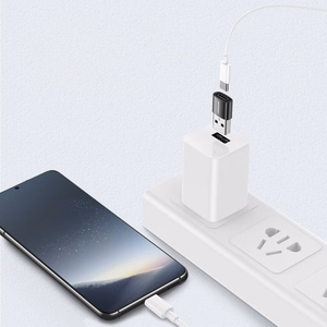 Joyroom adapteris iš USB Type C (moteriška) į USB (vyriška) 2 vnt. juodas (S-H152 Black)