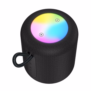 Bluetooth garsiakalbis LED 5W 3h Hoco HC30 juodas