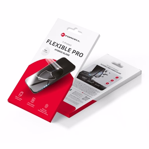 Forcell Flexible Nano Glass 5D Apsauginis stiklas (m) skirtas iPhone 16 Pro Max - juodas (m)