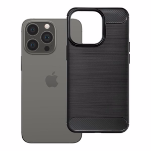 Dėklas iPhone 13 PRO Carbon 2.0 juodas