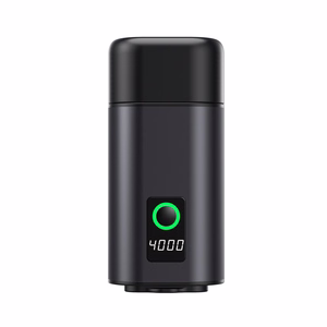 V2L Type 2 Adapter - Schuko 3500W with power display and case - black
