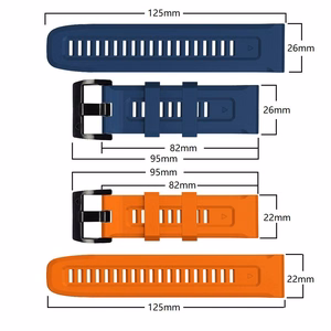 TECH-PROTECT ICONBAND GARMIN FENIX 5X / 3HR / 5X PLUS / 6X / 6X PRO / 7X / 8 (51 MM) JUODAS