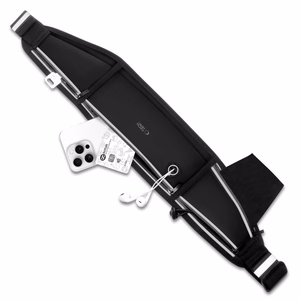 Tech-Protect M3 universalus sportinis juosmens krepšys - juodas