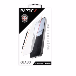 Raptic X-Doria Full Glass iPhone 14 Pro - pilno ekrano grūdintas stiklas