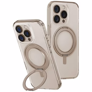 Uniq Swivix 360 sukamas stovas dėklas telefonui iPhone 16 - auksinis