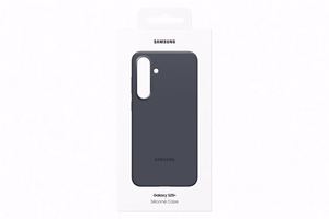 Samsung silikoninis dėklas telefonui Samsung Galaxy S25+ juodas