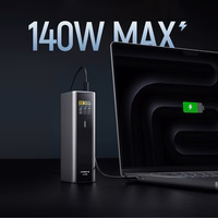 Cuktech CKPB200UGLGR 210W 20000mAh Išorinė baterija 2 x USB-C 1 x USB-A - pilka