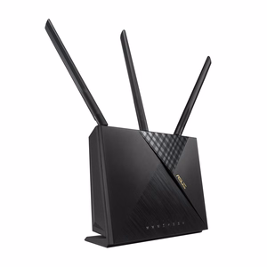 ASUS 4G-AX56 belaidis maršrutizatorius Gigabitinis eternetas Dviguba juosta (2,4 GHz / 5 GHz) Juoda