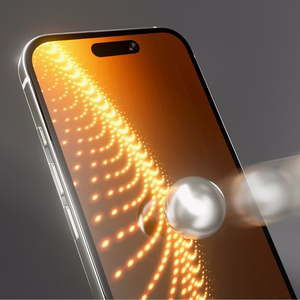 SBS Apsauginis stiklas su D3O technologija rinkinys su aplikatoriumi skirtas iPhone 17 Pro Max - skaidrus