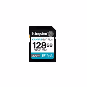 Kingston Technology Canvas Go! Plus 128 GB SDXC UHS-I Klasės 10