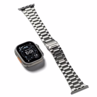 Ringke Metal One Air apyranke Apple Watch 8 / 9 / 10 / 11 / SE / Ultra (44 / 45 / 46 / 49 mm) - Sidabrine