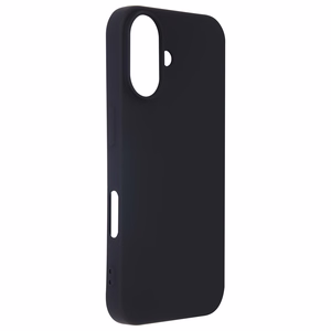 Satin Flex Чехол для iPhone 16 чёрный