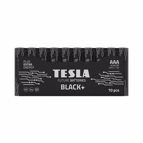 TESLA šarminė baterija R3 (AAA) BLACK+ [10x72] 10 vnt.