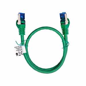 LANBERG PATCHCORD S/FTP CAT.6A 0.5M žalias LSZH