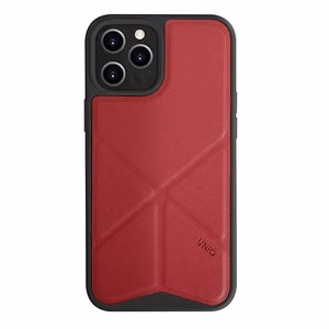 Uniq Transforma dėklas telefonui iPhone 12 Pro Max - raudonas