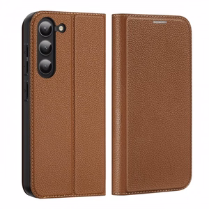 Dėklas Dux Ducis Skin X2 Samsung S916 S23 Plus 5G rudas