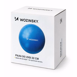 Wozinsky WPDP-N22 reabilitacinis mankštos kamuolys 22 cm - mėlyna