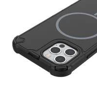 Defender 2in1 Mag dėklas for iPhone 12 6,1" juodas