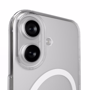 Puro 0.3 MAG itin plonas TPU dėklas telefonui suderinamas su Magnetiniu įkrovimu iPhone 17 - skaidrus