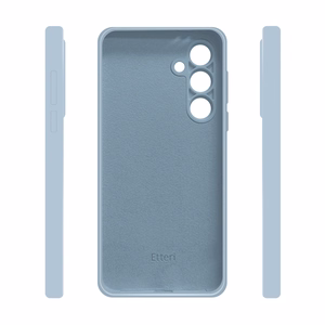 Etteri silikoninis dėklas Samsung Galaxy A36 5G, šviesiai mėlynas