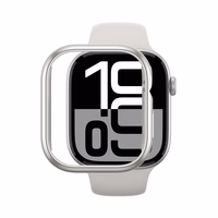 AmazingThing Minimal dėklas Apple Watch 46mm – Sidabrinis
