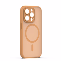 Mag Matt dėklas iPhone 14 Pro 6,1" rudas