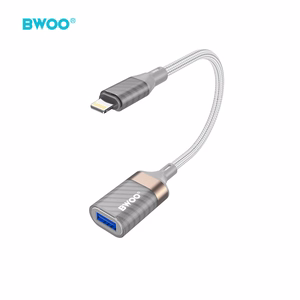 Адаптер BWOO Lightning — USB BZ70
