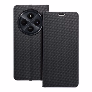Флип-чехол для Xiaomi Redmi 14C Luna Book Carbon чёрный