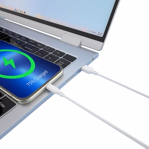 Forever recycling  laidas USB-A - USB-C 1,5m 3A KR60-AC-00 baltas