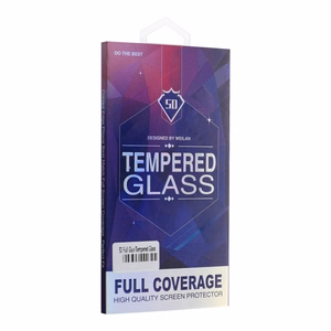 5D Full Glue Grūdintas stiklas - for Xiaomi Redmi Note 15 4G / Redmi Note 15 5G juodas