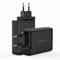 Kroviklis CHOETECH GaN 2x USB Type-C, 2x USB Type-A: 140W, PD3.1, QC3.0