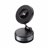 Wozinsky WUSM-01 magnetinis automobilinis laikiklis prietaisų skydeliui / priekinio stiklo - juodas