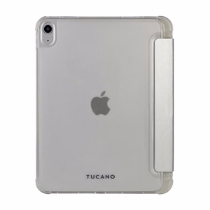 Tucano Satin atverčiamas dėklas, skirtas iPad 11" (2025) / iPad 10.9" (2022), sidabro spalvos
