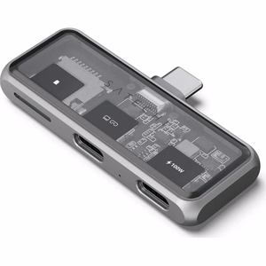 Adapter HUB 3in1 USB C Satechi Mobile XR ST-HXRSDM space pilkas