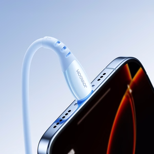 Joyroom S-A59 Vibrant Series 3A кабель USB-A — Lightning 1.2м синий