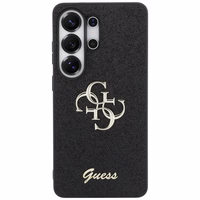 Guess dėklas Fixed Glitter Big 4G Metal Logo for Samsung Galaxy S26 Ultra juodas