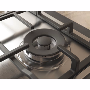 Whirlpool TGML 661 IX R Nerūdijančiojo plieno Įmontuoti 58 cm Dujinė 4 zone(s)