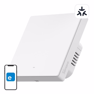 SONOFF M5-1C-86W WiFi Matter išmanusis sieninis jungiklis (1 kanalas)