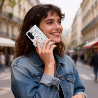 Tech-Protect Piniginė Dėklas for Samsung Galaxy A57 5G - Colorful Flowers