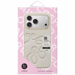 Uniq Coehl Cloude Magnetic Charging dėklas iPhone 18 Pro Max / 17 Pro Max – smėlinis