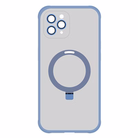 Tel Protect Magiškas MagSafe su stovu dėklas telefonui Iphone 11 Pro – mėlynas