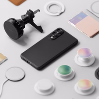 Ringke Onyx magnetinis dėklas telefonui MagSafe Samsung Galaxy S25 Edge - juodas