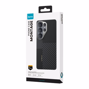 Benks Montage Magnetic Armor Air Kevlar Dėklas Metal Frame 600D+1500D (F048) for Samsung Galaxy S26 juodas